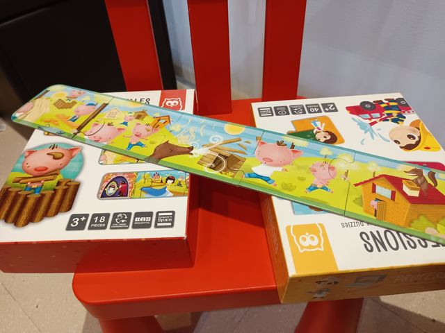 Puzzle Montessori: Cuentos clásicos