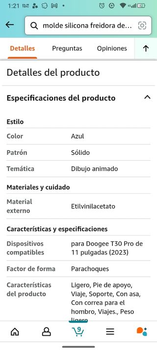 Funda Doogee T30 Pro 11" Niño