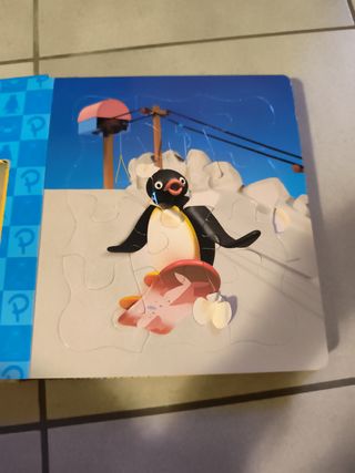 Il libro puzzle di Pingu. Con 4 puzzle