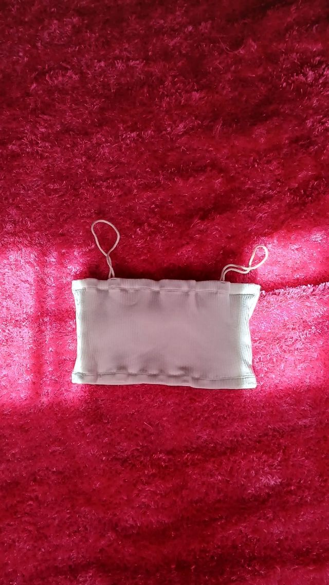 Top Cropped Branco - Tamanho XS