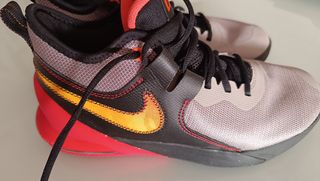 Zapatillas Nike Gris-Rojo Air Max Impact