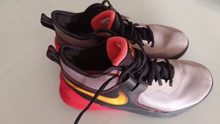 Zapatillas Nike Gris-Rojo Air Max Impact