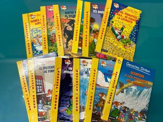 Lote 31 libros Geronimo Stilton nuevos