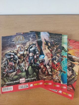 Comics Marvel Vengadores La Guerra de Ultron 1-5