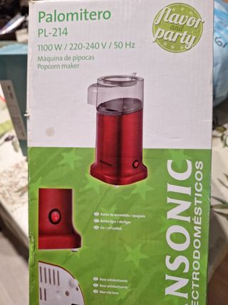 Palomitero Ansonic rojo