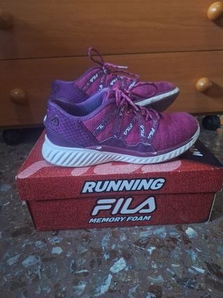Zapatillas Fila Running - Moradas