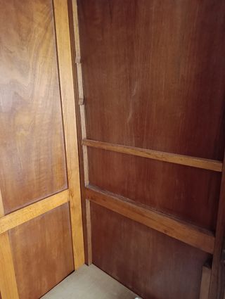 Armario colonial madera 2 puertas