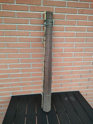Estor bambú marrón