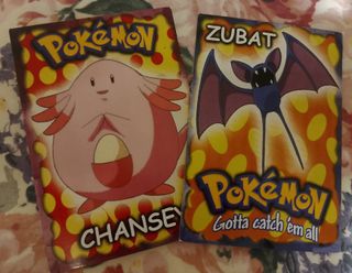 2 postcard Pokémon