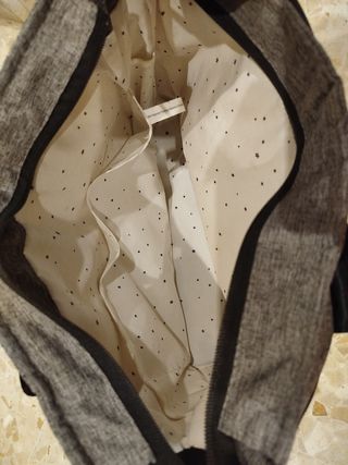 Bolso bebé gris - carrito