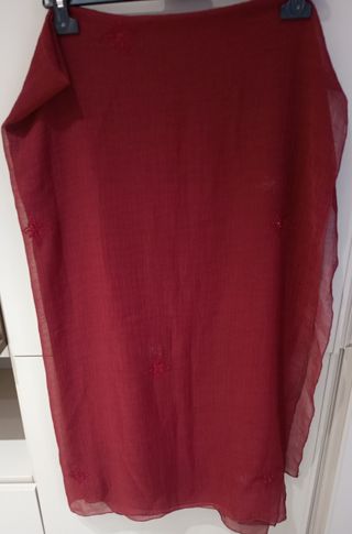 Foulard Coprispalle bordeaux 