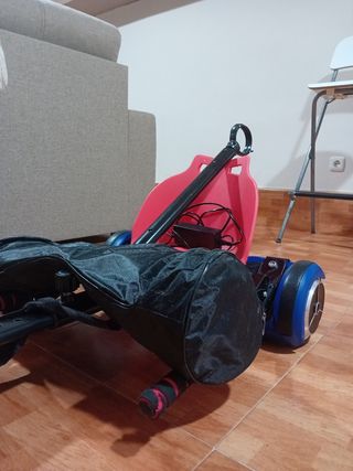 Hoverboard c/ carro y barra