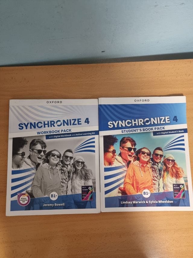 Pack synchronize 4 woorbok + students book 