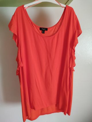 Blusa naranja October - Talla XL