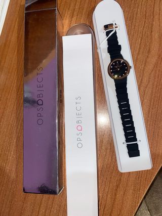 OPS Objects Orologio - Nero e Oro