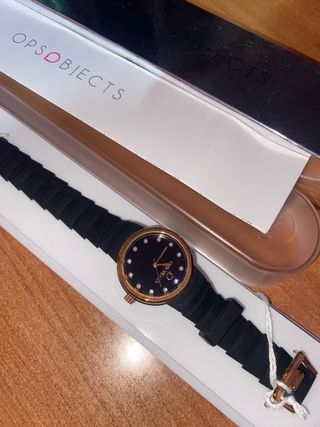 OPS Objects Orologio - Nero e Oro