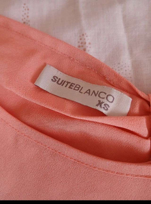 Blusa SuiteBlanco coral