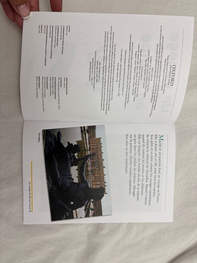 Un voyage de rêve en France (Lectures Faciles)