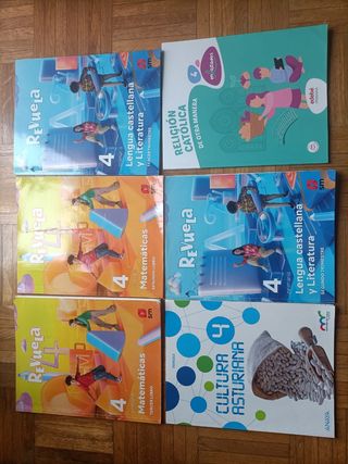 Libros cuarto de primaria REVUELA
