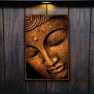 PLACA METALICA BUDA CARTEL METAL DECORATIVO