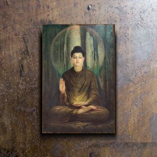 PLACA METALICA BUDA CARTEL METAL DECORATIVO