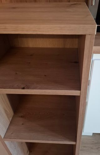 Estantería madera marrón - nueva