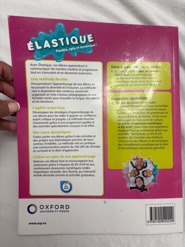 Élastique 2. Livre de l'élève