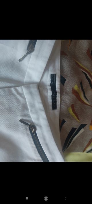 Conjunto Zara-Bimba&Lola blanco y multicolor, tall