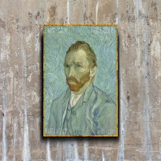 PLACA METALICA VINCENT VAN GOGH CARTEL DECORATIVO