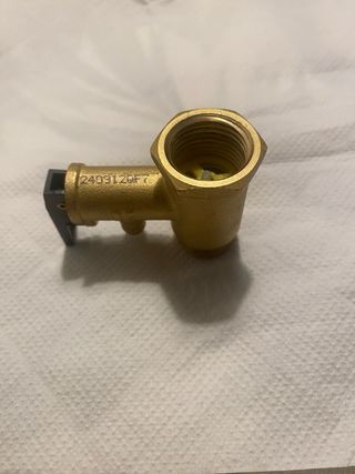 Regulador presión calentador de agua de 0.75MPa