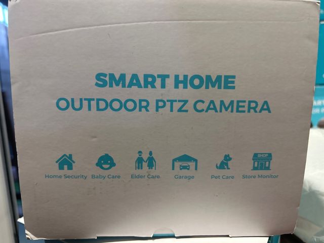 Cámara vigilancia exterior PTZ Smart Home