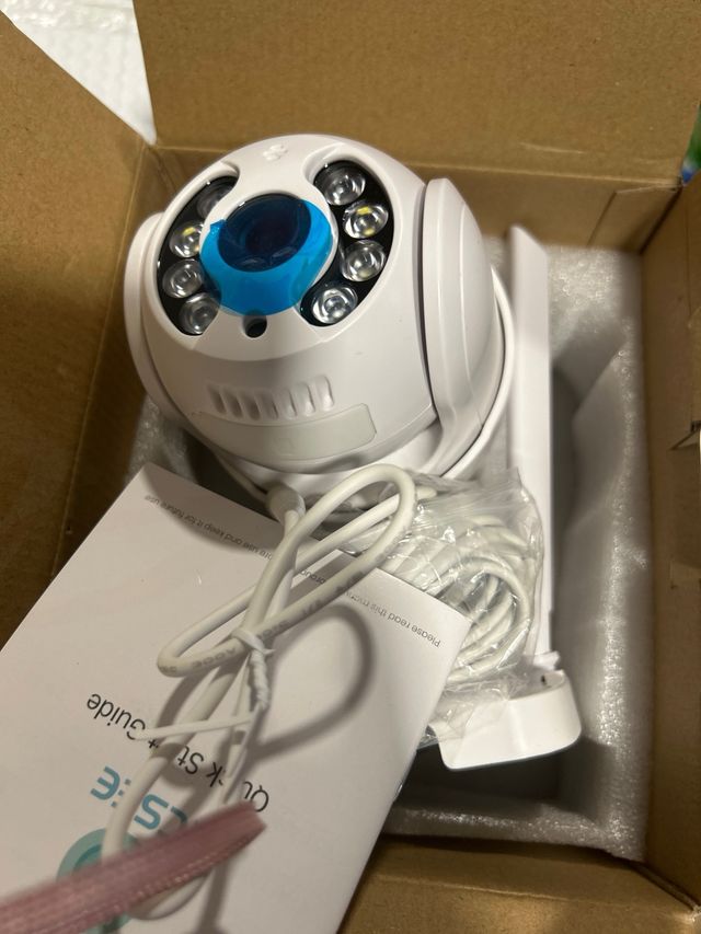 Cámara vigilancia exterior PTZ Smart Home