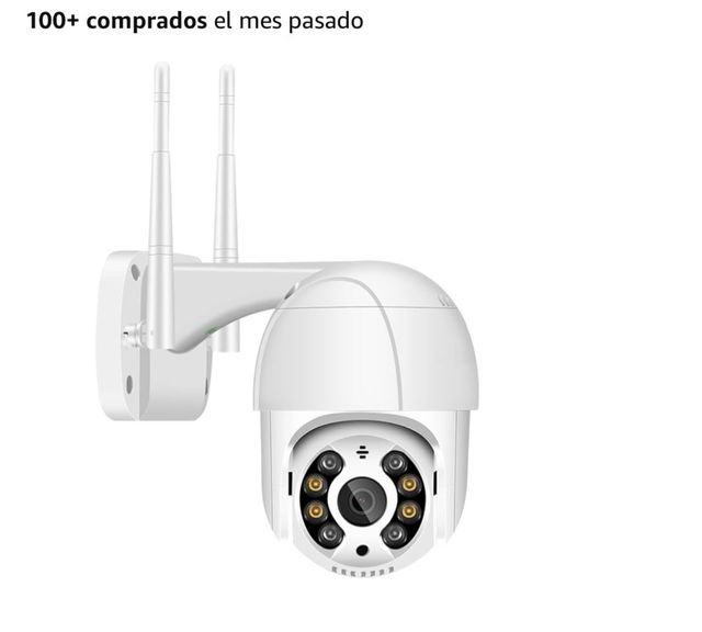 Cámara vigilancia exterior PTZ Smart Home