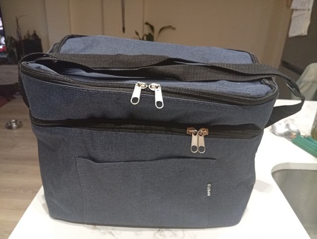 Nevera portátil azul marino