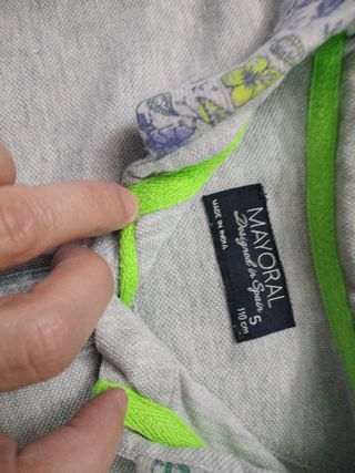 Conjunto Mayoral niño 5 años: polo y pantalón