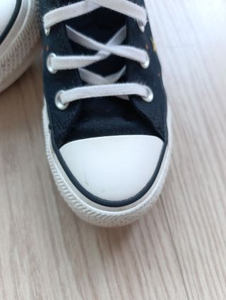 Converse altas negras - estrellas