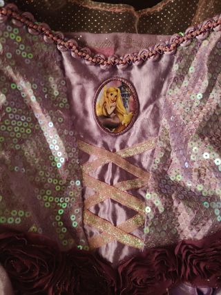 Disfraz princesa Rapunzel. Original