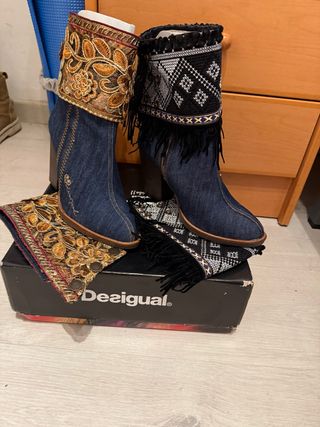 Botas Desigual tejano