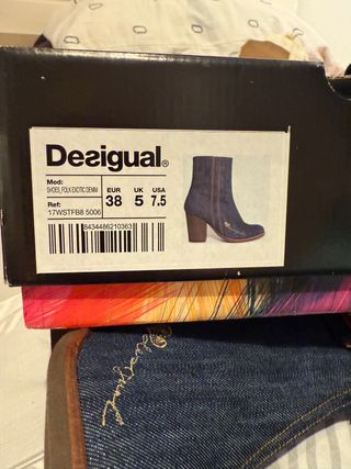 Botas Desigual tejano