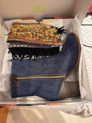 Botas Desigual tejano