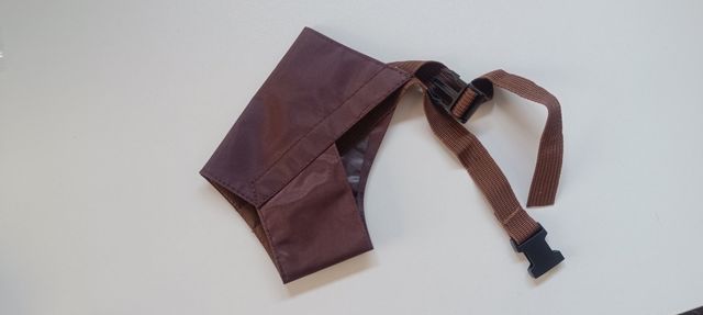 Bozal marrón para perro