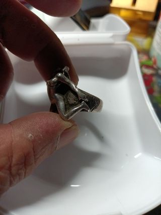 Anillo plata mujer - joya vintage