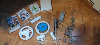 Wii + juegos y accesorios