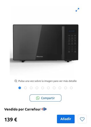 Microondas Hisense H29MOBS9H - 900W