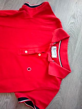 Polo El Ganso rojo talla S