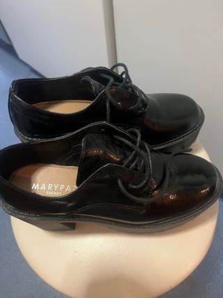 Botines negros plataforma