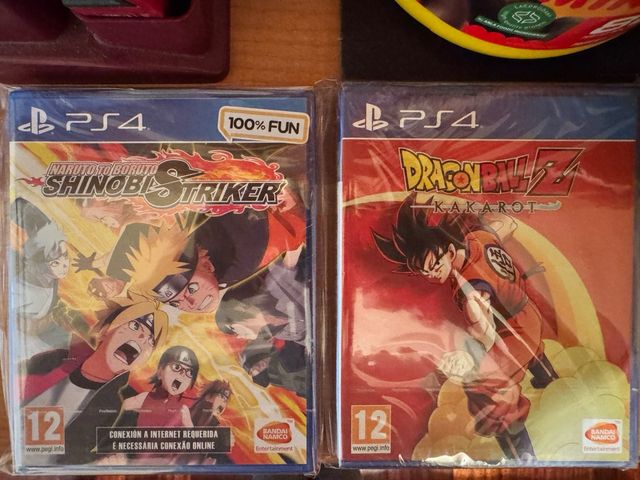 PS4  dos juegos precintados