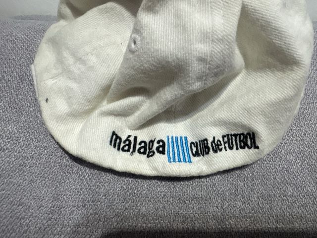 Gorra Málaga CF - Blanca y Azul