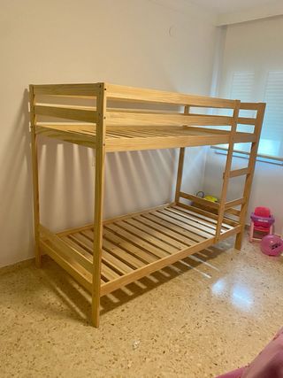 Litera triple madera infantil