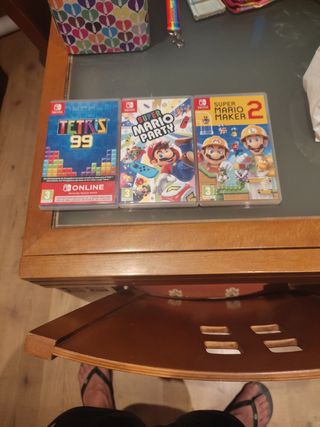 3 Juegos Nintendo Switch